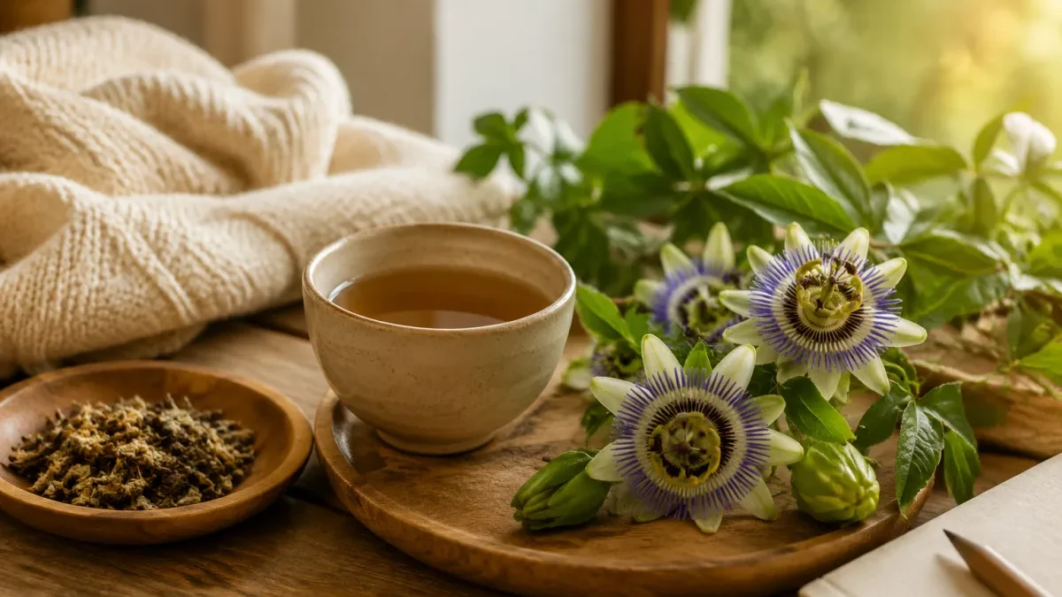 Bienfaits de la passiflore : action sur le sommeil et le stress