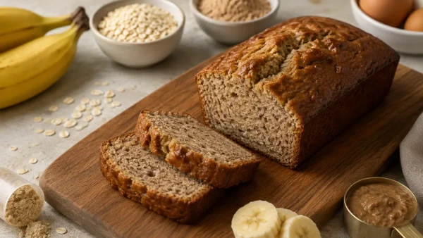 La recette du banana bread protéiné au moelleux garanti