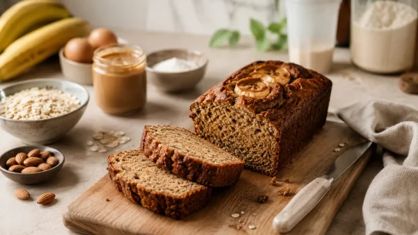 Recette du banana bread protéiné et astuces pour un gâteau moelleux