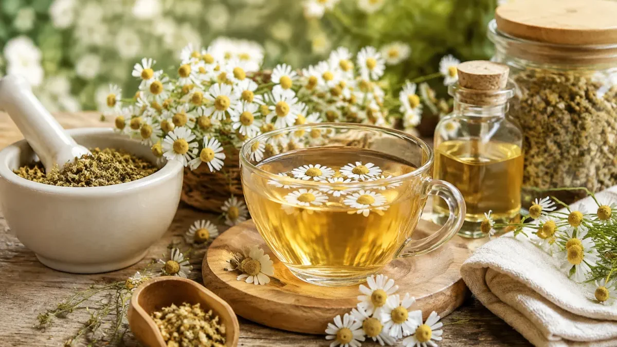 Tout savoir sur les bienfaits de la camomille matricaire et ses usages