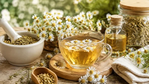 Tout savoir sur les bienfaits de la camomille matricaire et ses usages