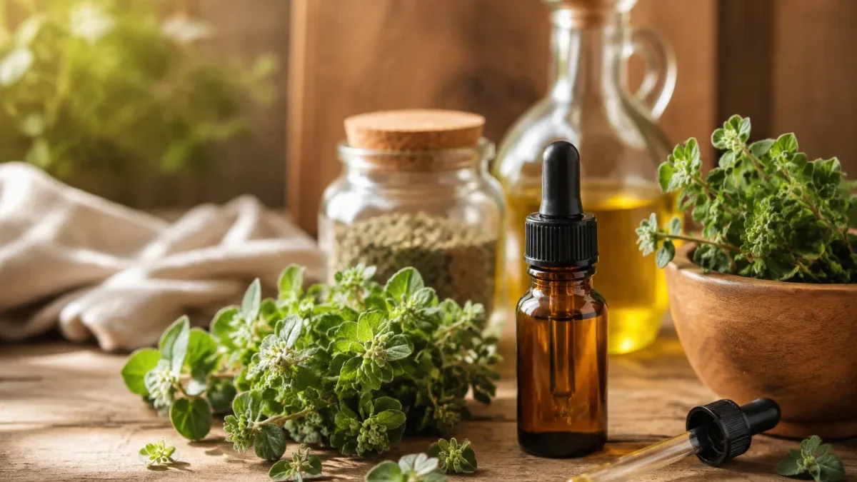Tout savoir sur l&rsquo;huile d&rsquo;origan : usages, dosages et précautions